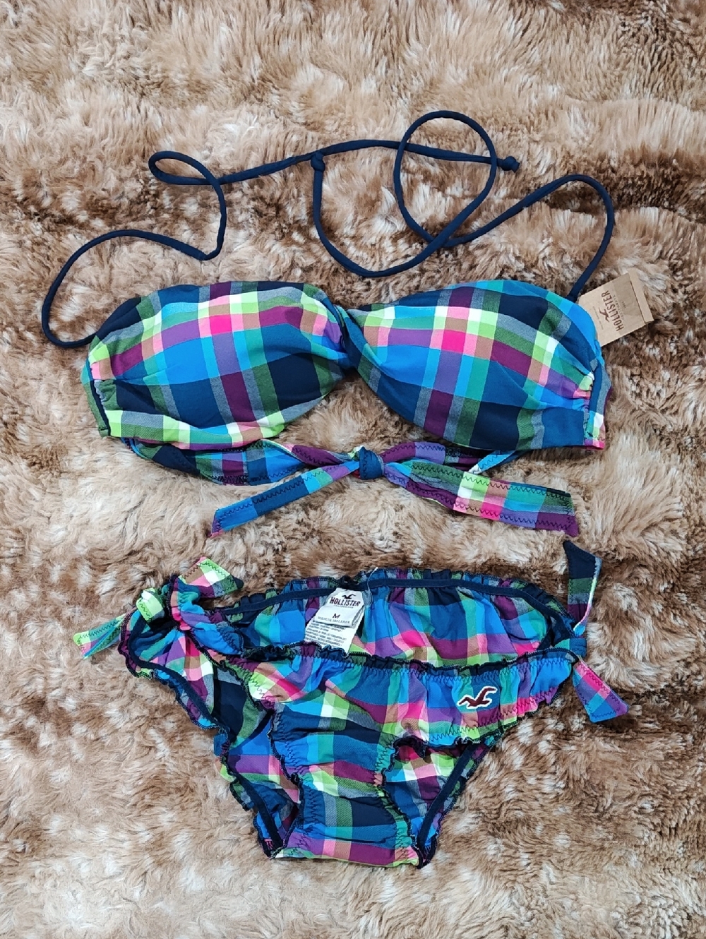 Hollister Plaid Bikini